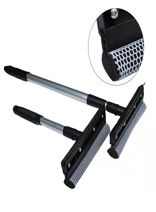 منظف نوافذ مغناطيسي مزدوج الجوانب 2 في 1، مغناطيس قوي لتنظيف الزجاج من الداخل والخارج، قوة قابلة للتعديل مع حبل أمان، أداة غسيل نوافذ المباني الشاهقة - Image 5